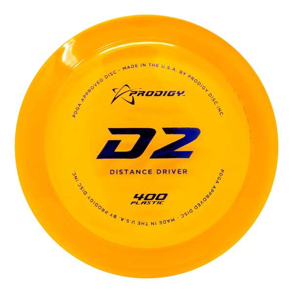 Prodigy D2 Distance Driver 400 Plastic (170-174g)